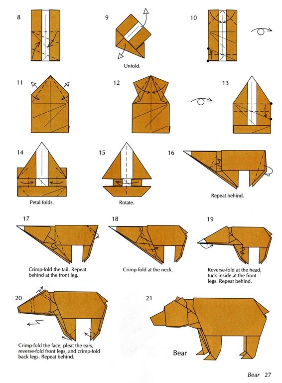 How-to-makea-bear origami